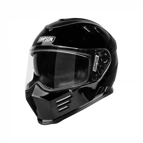 Simpson Шлем интеграл Venom Gloss Black в Махачкале