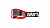 100% Очки детские Strata Mini Goggle Red/Clear Lens в Махачкале
