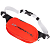 Dragonfly Гермосумка поясная DF Wallet 2л Red-Black в Махачкале