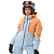 Dragonfly Куртка горнолыжная утепленная Gravity Woman 2025 Mock Orange-Light Blue в Махачкале