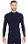 Brubeck Футболка мужская дл.рукав Wool Merino 78% Темно-Синий в Махачкале